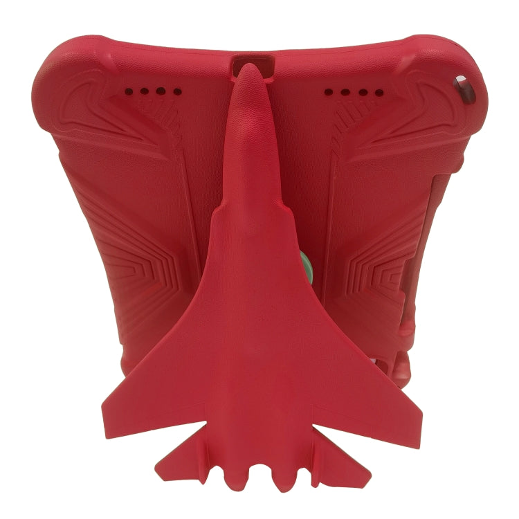 For iPad Pro 11 2025 / 2024 360 Rotation Aircraft Holder EVA Shockproof Tablet Case(Red) by bashfashion