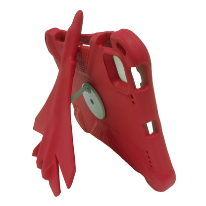 For iPad Pro 11 2025 / 2024 360 Rotation Aircraft Holder EVA Shockproof Tablet Case(Red) by bashfashion