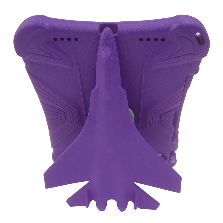 For iPad Pro 11 2025 / 2024 360 Rotation Aircraft Holder EVA Shockproof Tablet Case(Purple) by bashfashion