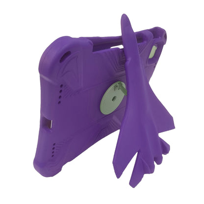 For iPad Pro 11 2025 / 2024 360 Rotation Aircraft Holder EVA Shockproof Tablet Case(Purple) by bashfashion