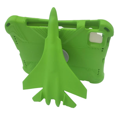 For iPad Pro 11 2025 / 2024 360 Rotation Aircraft Holder EVA Shockproof Tablet Case(Green) by bashfashion