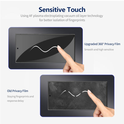 For Samsung Galaxy S24 Ultra 5G ENKAY Hat-Prince 360 Degree Anti-peeping Privacy Full Screen Tempered Glass Film by ENKAY