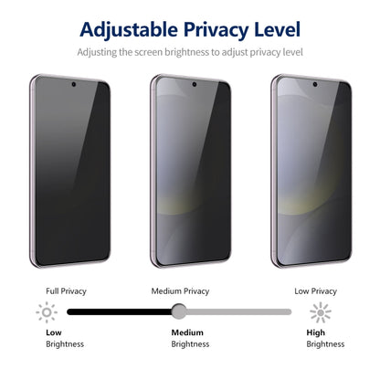For Samsung Galaxy S23 5G ENKAY Hat-Prince 360 Degree Anti-peeping Privacy Full Screen Tempered Glass Film by ENKAY