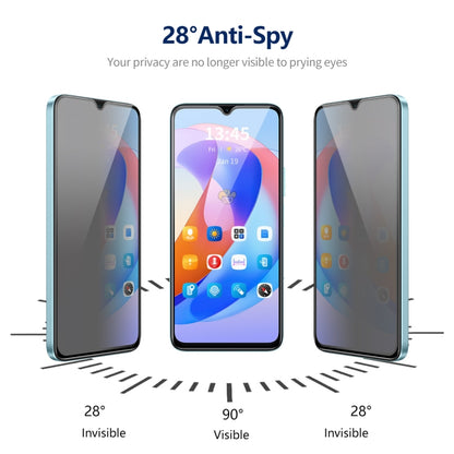 For Samsung Galaxy A24 5G ENKAY Hat-Prince 360 Degree Anti-peeping Privacy Full Screen Tempered Glass Film by ENKAY