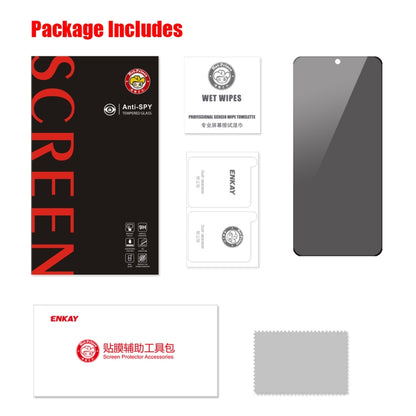 For Samsung Galaxy A54 5G ENKAY Hat-Prince 360 Degree Anti-peeping Privacy Full Screen Tempered Glass Film by ENKAY