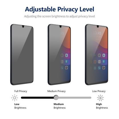 For Samsung Galaxy A05 / A05s ENKAY Hat-Prince 360 Degree Anti-peeping Privacy Full Screen Tempered Glass Film by ENKAY