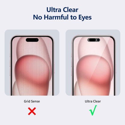 For iPhone 15 Plus ENKAY Hat-Prince 360 Degree Anti-peeping Privacy Full Screen Tempered Glass Film by ENKAY