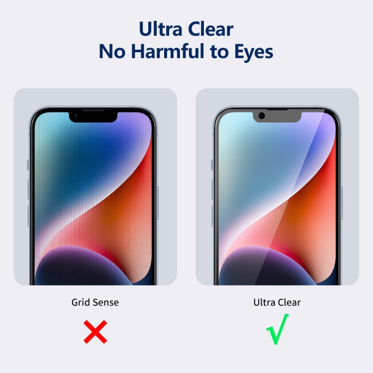 For iPhone 14 Plus ENKAY Hat-Prince 360 Degree Anti-peeping Privacy Full Screen Tempered Glass Film by ENKAY