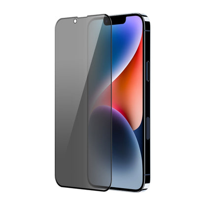 For iPhone 14 ENKAY Hat-Prince 360 Degree Anti-peeping Privacy Full Screen Tempered Glass Film by ENKAY
