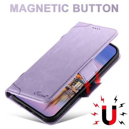 For iPhone 16 Plus SUTENI J07 Multifunctional Horizontal Flip Magsafe Leather Phone Case(Purple) by Suteni