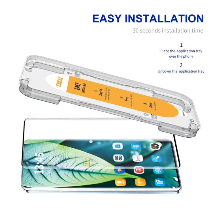 For OnePlus 11 / 10 Pro / 9 Pro ENKAY Easy Install Hot Bending Side Glue Tempered Glass Film by ENKAY