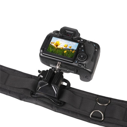 A648 1/4 Inch Screw Mount Quick Release Hanger Camera Belt Clip Waist Belt Holster Holder by bashfashion