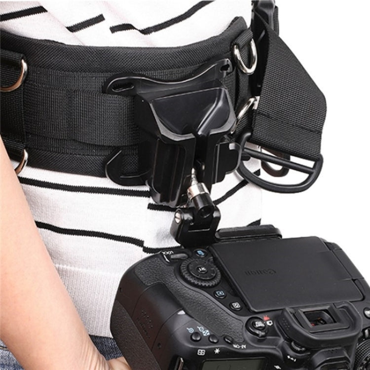 A648 1/4 Inch Screw Mount Quick Release Hanger Camera Belt Clip Waist Belt Holster Holder by bashfashion