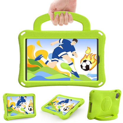 For Xiaomi Redmi Pad SE 8.7 2024 Handle Football Shaped EVA Shockproof Tablet Case(Grass Green) by bashfashion