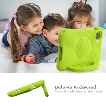 For Xiaomi Redmi Pad SE 8.7 2024 Handle Football Shaped EVA Shockproof Tablet Case(Grass Green) by bashfashion