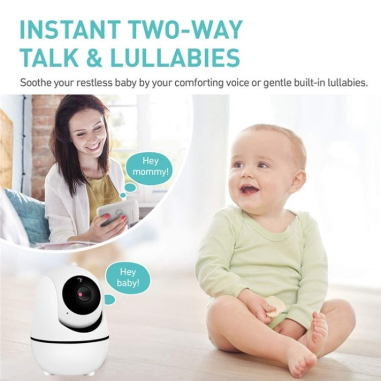 SM32PTA Two-Way Audio Night Vision Surveillance Camera 3.5 inch Baby Monitor(UK Plug) by bashfashion