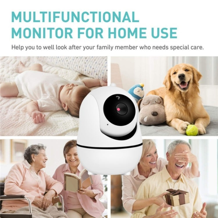 SM32PTA Two-Way Audio Night Vision Surveillance Camera 3.5 inch Baby Monitor(US Plug) by bashfashion
