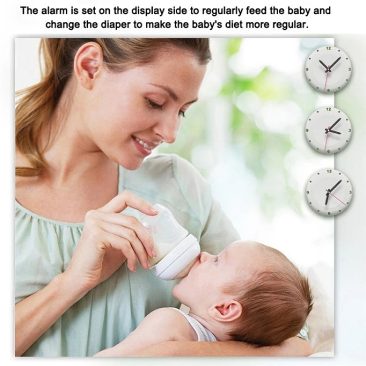 ABM200 Support Two-Way Voice Temperature Display 4.5-inch Video Baby Monitor Music Player(AU Plug) by bashfashion