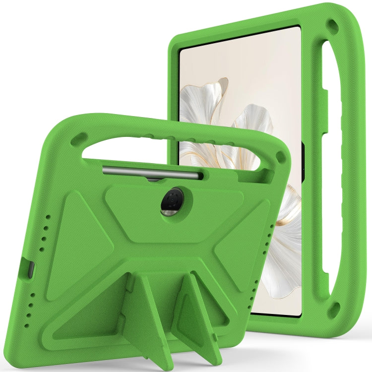 For Honor Pad 9 12.1 Handle EVA Shockproof Tablet Case with Holder(Green) by bashfashion