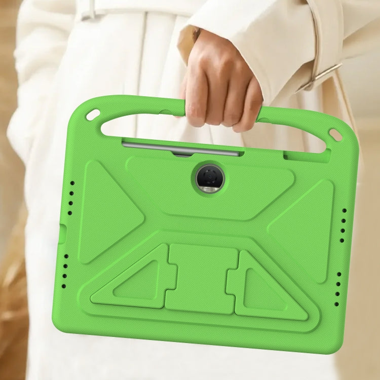 For Honor Pad 9 12.1 Handle EVA Shockproof Tablet Case with Holder(Green) by bashfashion