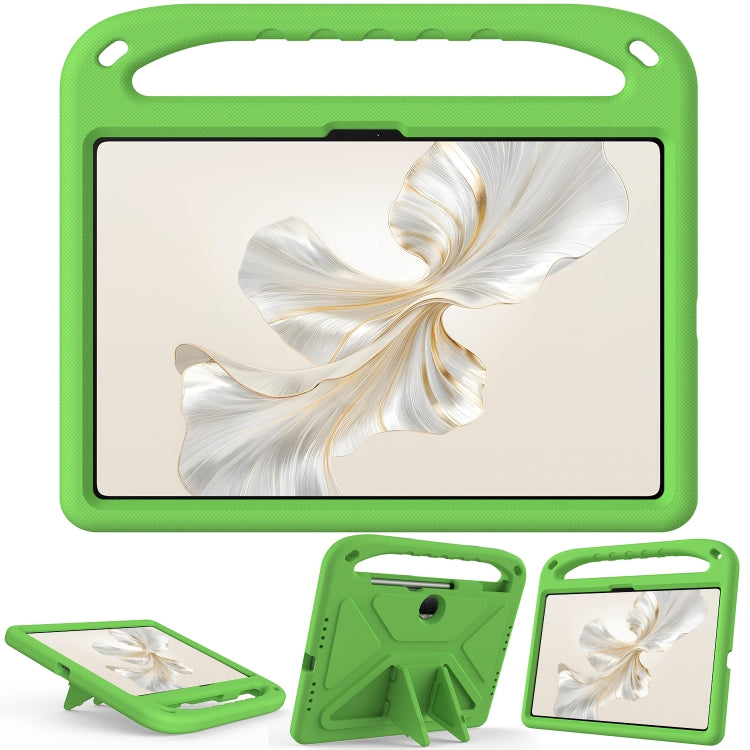 For Honor Pad 9 12.1 Handle EVA Shockproof Tablet Case with Holder(Green) by bashfashion