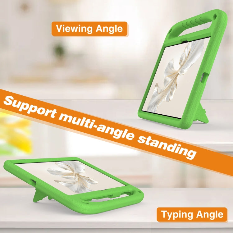 For Honor Pad 9 12.1 Handle EVA Shockproof Tablet Case with Holder(Green) by bashfashion