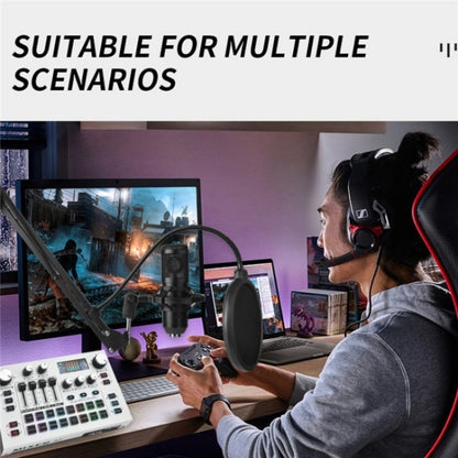 X7 48V Live Broadcast Audio Mixer Professional Microphone Live Sound Card by bashfashion