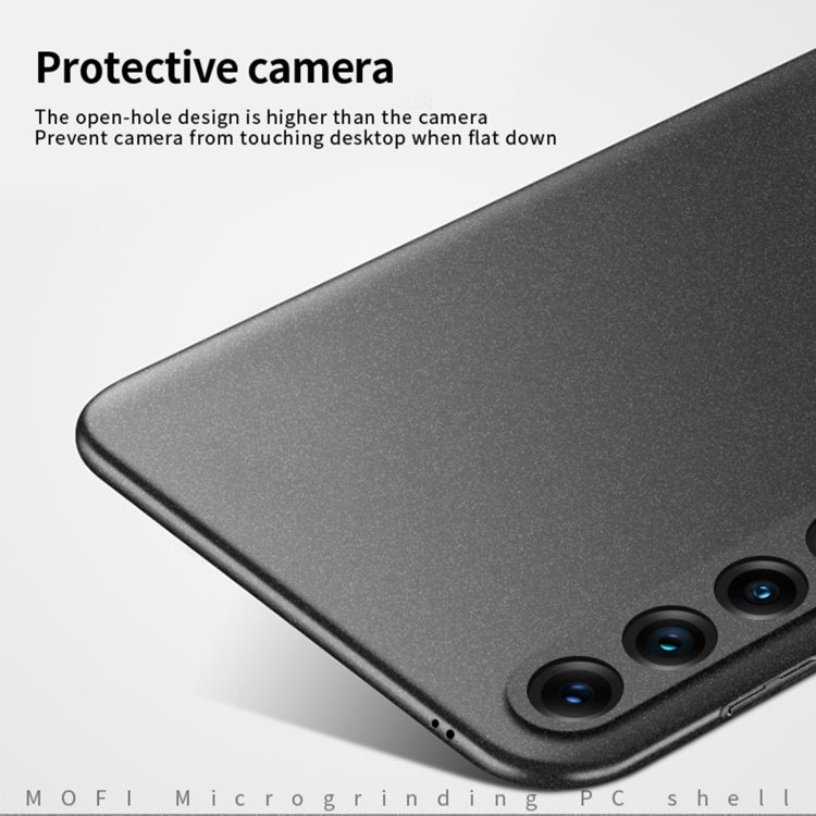 For Meizu 21 Pro MOFI Fandun Series Frosted PC Ultra-thin All-inclusive Phone Case(Black) by MOFI