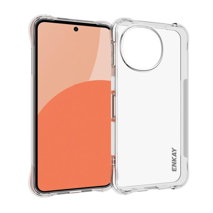 For Sharp Sense9 ENKAY Hat-Prince Transparent TPU Shockproof Phone Case by ENKAY