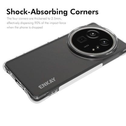 For Sharp Aquos R9 Pro ENKAY Hat-Prince Transparent TPU Shockproof Phone Case by ENKAY