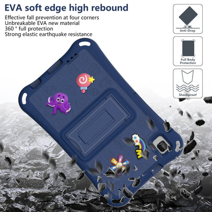 For Samsung Galaxy Tab A7 Lite 8.7 T220 Hi Baby EVA Full Body Tablet Case with Strap(Navy Blue) by bashfashion