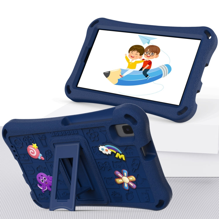 For Samsung Galaxy Tab A 8.0 2019 T290 Hi Baby EVA Full Body Tablet Case with Strap(Navy Blue) by bashfashion