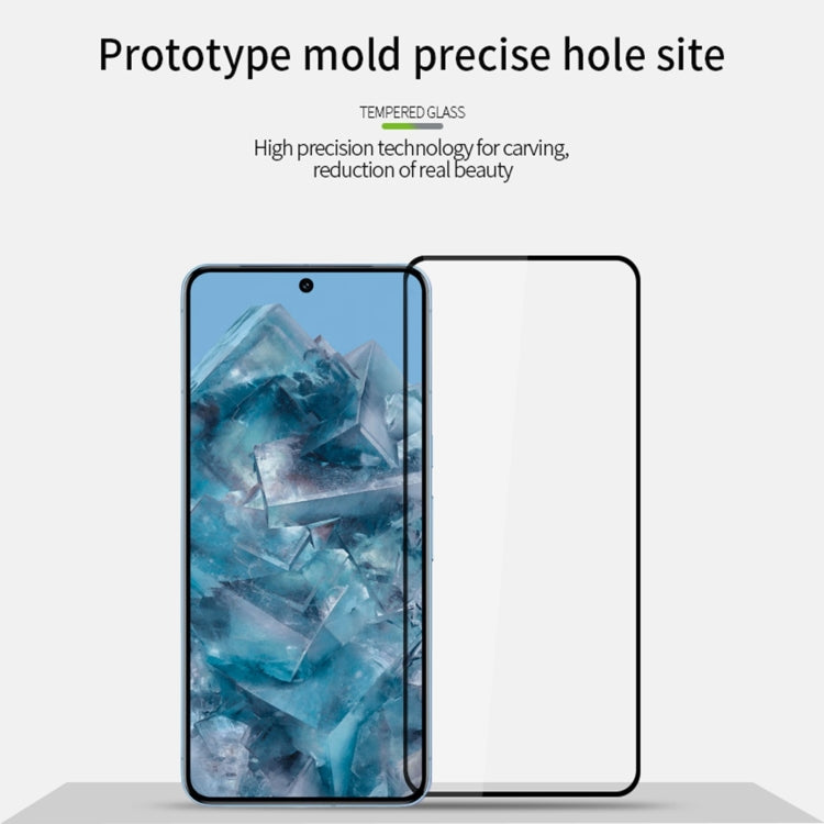 For Google Pixel 9 Pro XL MOFI 9H 2.5D Full Screen Tempered Glass Film(Black) by MOFI