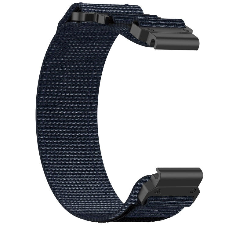 For Garmin Instinct 2S 20mm Nylon Hook And Loop Fastener Watch Band(Blue) by bashfashion