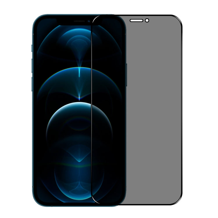 For iPhone 12 Pro Max NORTHJO A++ 28 Degree Privacy Full Glue Silk Printing Tempered Glass Film by NORTHJO