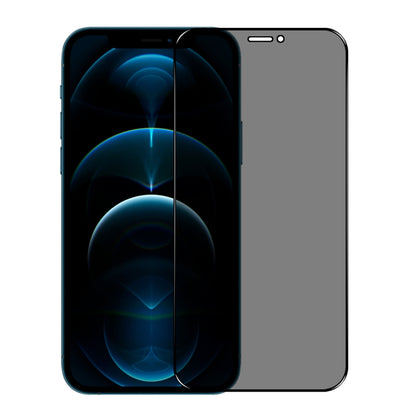 For iPhone 12 Pro Max NORTHJO A++ 28 Degree Privacy Full Glue Silk Printing Tempered Glass Film by NORTHJO