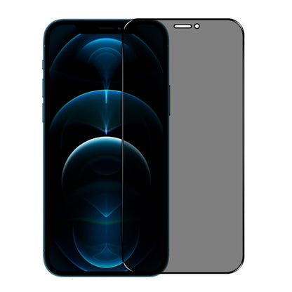 For iPhone 12 / 12 Pro NORTHJO A++ 28 Degree Privacy Full Glue Silk Printing Tempered Glass Film by NORTHJO