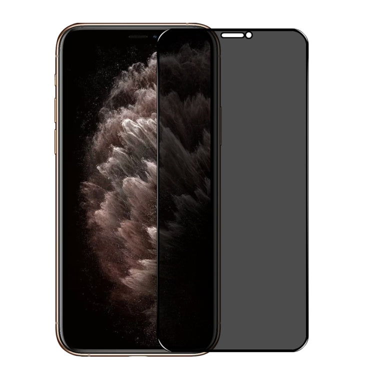 For iPhone 11 Pro Max / XS Max NORTHJO A++ 28 Degree Privacy Full Glue Silk Printing Tempered Glass Film by NORTHJO