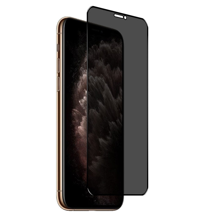 For iPhone 11 Pro Max / XS Max NORTHJO A++ 28 Degree Privacy Full Glue Silk Printing Tempered Glass Film by NORTHJO