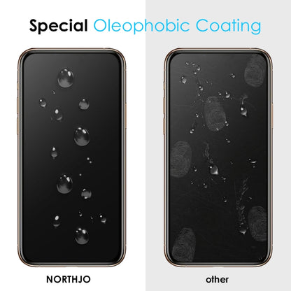 For iPhone 11 Pro Max / XS Max NORTHJO A++ 28 Degree Privacy Full Glue Silk Printing Tempered Glass Film by NORTHJO