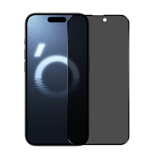 For iPhone 16 Pro Max NORTHJO A++ 28 Degree Privacy Full Glue Silk Printing Tempered Glass Film by NORTHJO