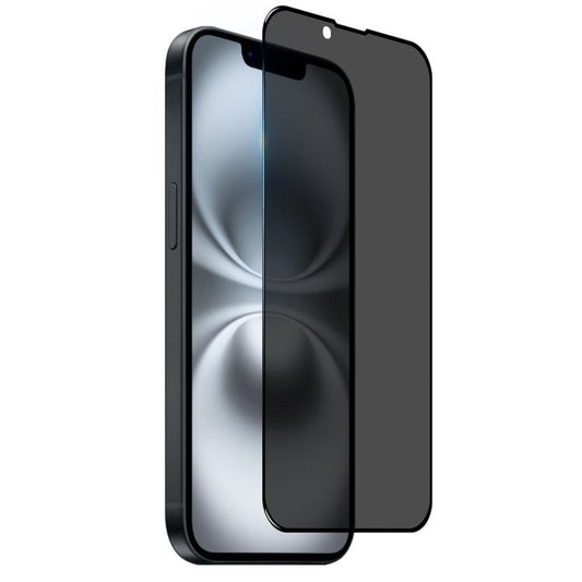 For iPhone 16e NORTHJO A++ 28 Degree Privacy Full Glue Silk Printing Tempered Glass Film by NORTHJO