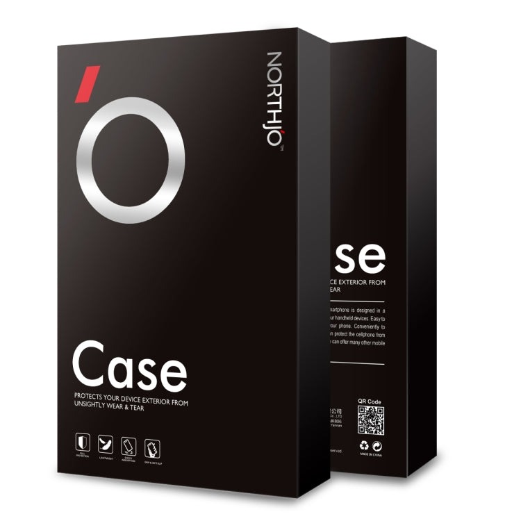 For iPhone 15 Pro Max NORTHJO 3 in 1 Magsafe Clear Phone Case with Screen Film + Rear Lens Film by NORTHJO