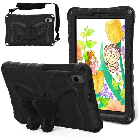 For Samsung Galaxy Tab A 8.0 T290 2019 Butterfly Bracket EVA Shockproof Tablet Case(Black) by bashfashion
