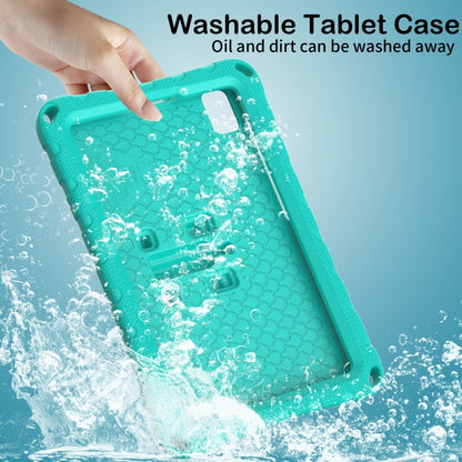 For Samsung Galaxy Tab A7 Lite T220 Butterfly Bracket EVA Shockproof Tablet Case(Mint Green) by bashfashion
