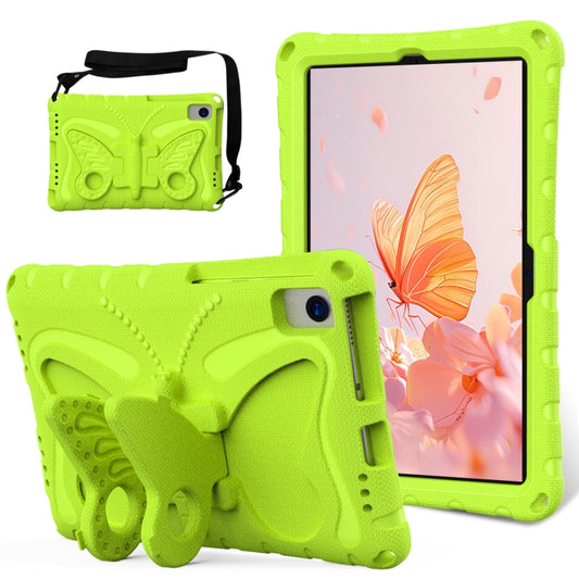 For Samsung Galaxy Tab A7 10.4 T509 Butterfly Bracket EVA Shockproof Tablet Case(Grass Green) by bashfashion