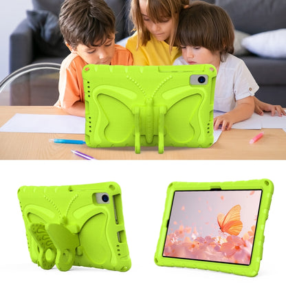 For Samsung Galaxy Tab A7 10.4 T509 Butterfly Bracket EVA Shockproof Tablet Case(Grass Green) by bashfashion