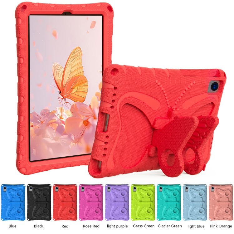 For Samsung Galaxy Tab A7 10.4 T509 Butterfly Bracket EVA Shockproof Tablet Case(Red) by bashfashion