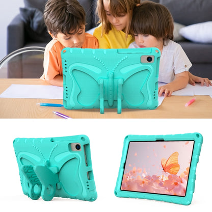 For Samsung Galaxy Tab A7 10.4 T509 Butterfly Bracket EVA Shockproof Tablet Case(Mint Green) by bashfashion
