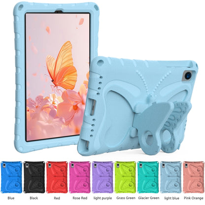 For Samsung Galaxy Tab A7 T500 10.4 Butterfly Bracket EVA Shockproof Tablet Case(Light Blue) by bashfashion